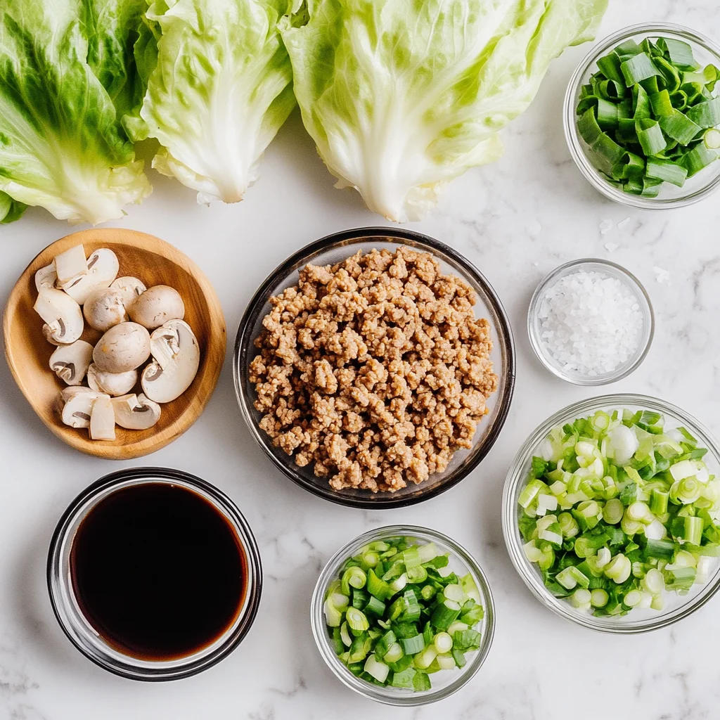 What are PF Chang's lettuce wraps made of? Fresh ingredients like ground chicken, mushrooms, water chestnuts, and savory sauces