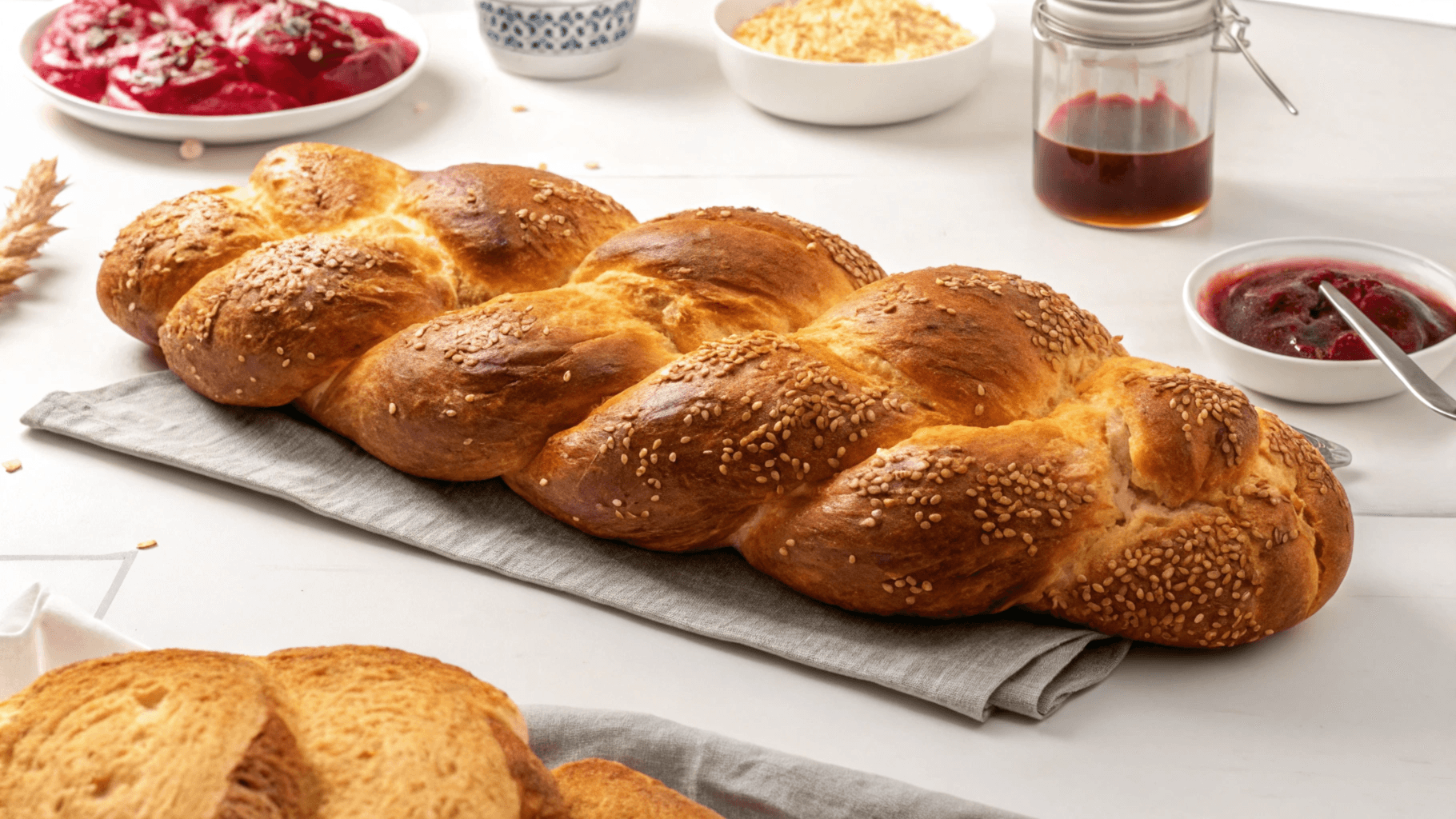 Brioche is richer, with butter, eggs, and milk, while bread is simpler, made with just flour, water, yeast, and salt.