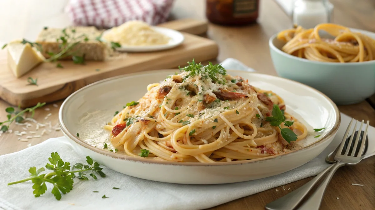 Delicious Marry Me Pasta with creamy sauce and fresh herbs, showcasing pasta’s versatility and offering tips for creating flavorful dishes, including gluten-free and vegetarian options.