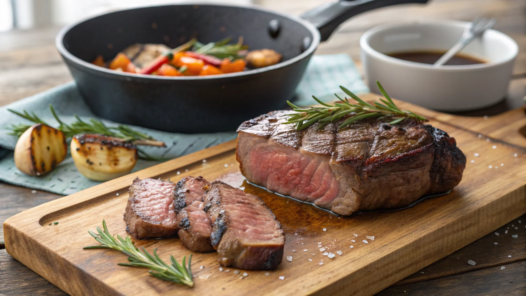 Perfectly cooked tender beef cut served on a plate, showcasing a juicy and flavorful steak with a crispy exterior, ideal for achieving the best taste and texture.