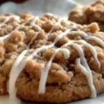 Gilmore Girls Coffee Cake Cookies Recipe soft cinnamon crumb cookies