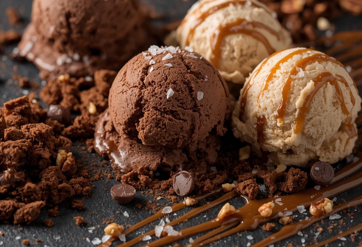 ice cream brownie sandwich - Detail or variation