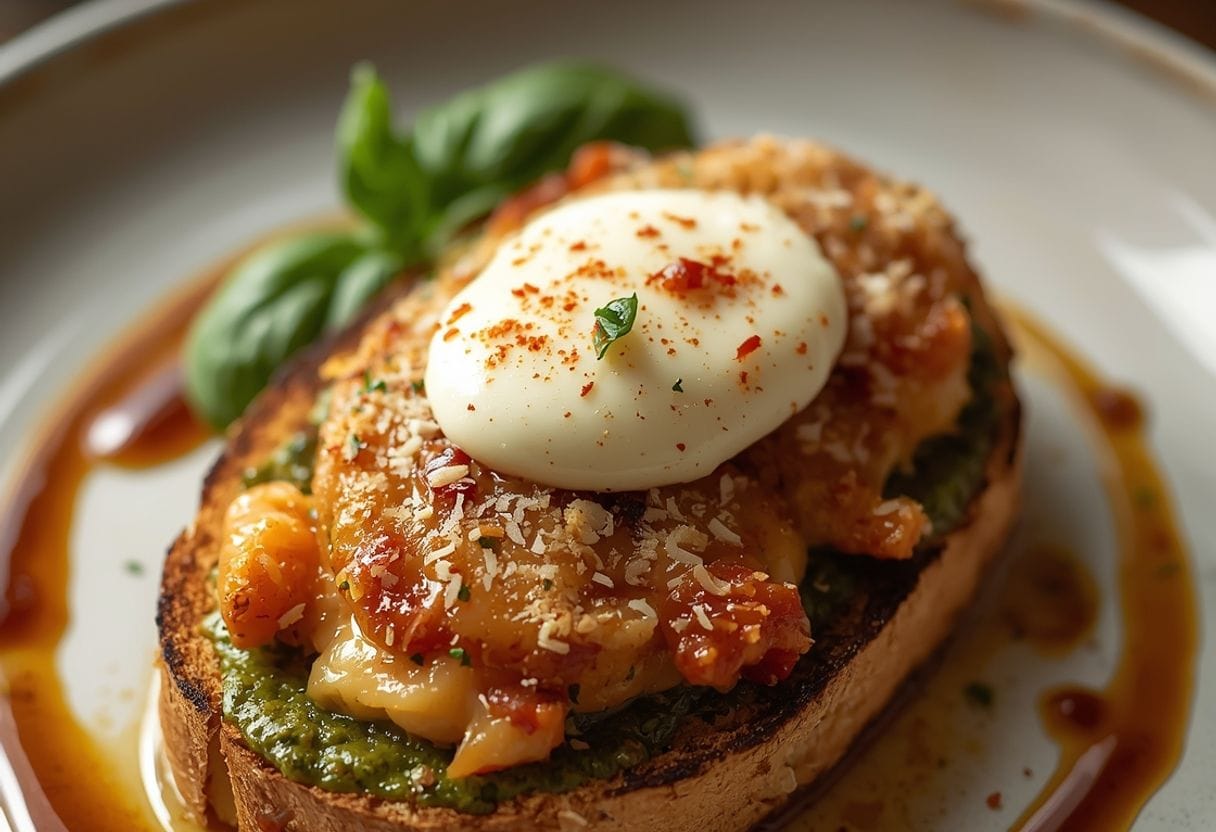 baked parm chicken - Detail or variation