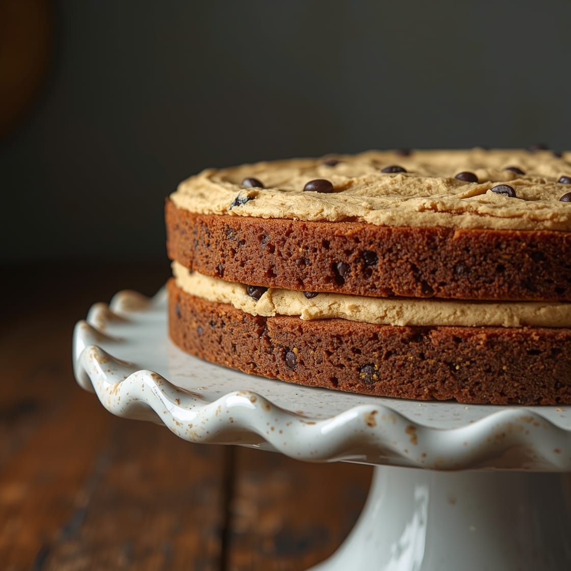 cookie dough layer cake - Detail or variation