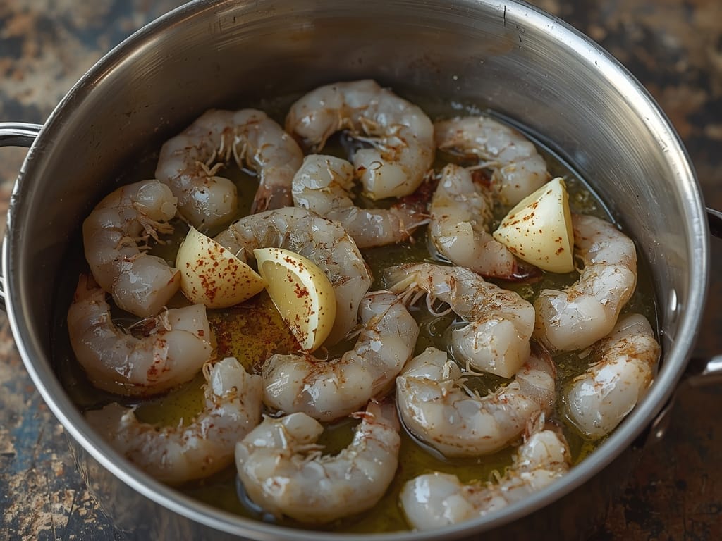 oven roasted shrimp - Process or ingredients