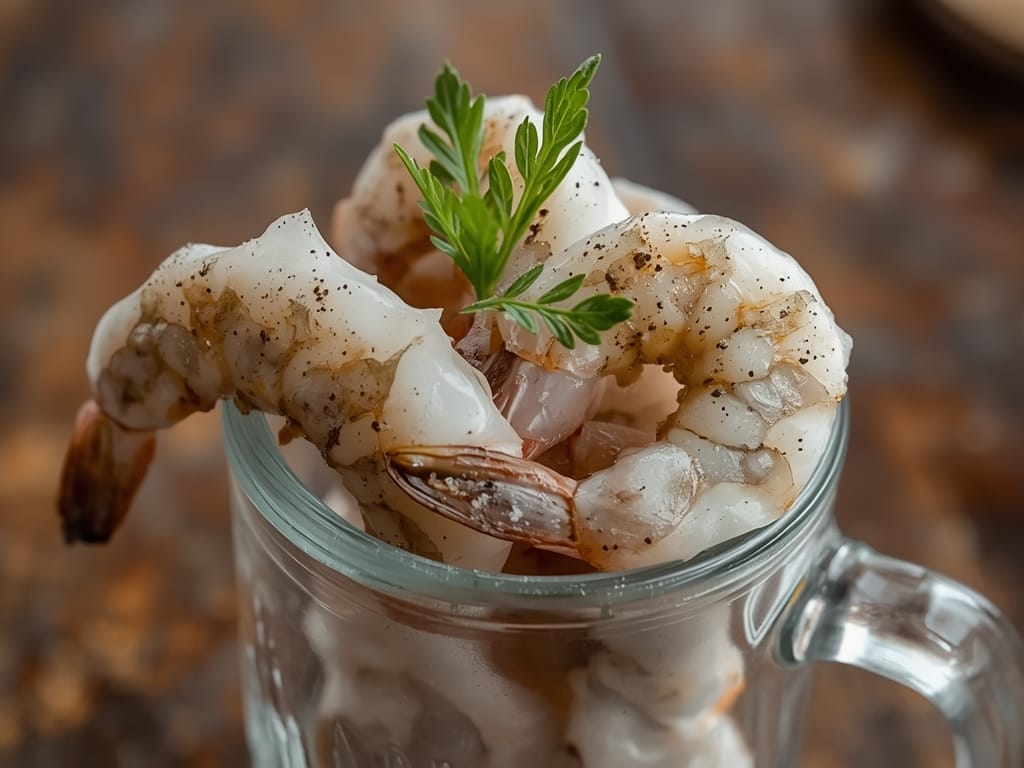 steak shrimp garlic butter - Process or ingredients