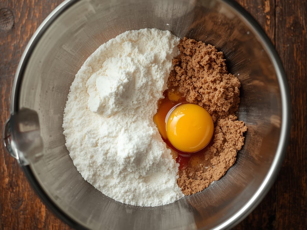 raspberry chocolate skillet cookie - Process or ingredients