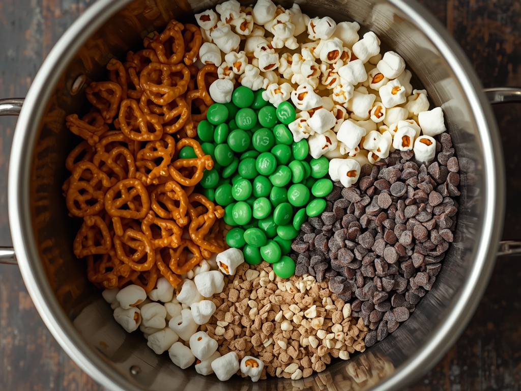 St Patrick snack mix - Process or ingredients