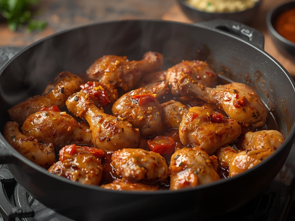 hibachi style chicken - Detail or variation