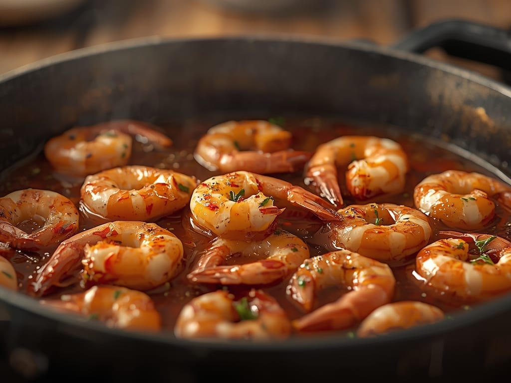 oven roasted shrimp - Detail or variation