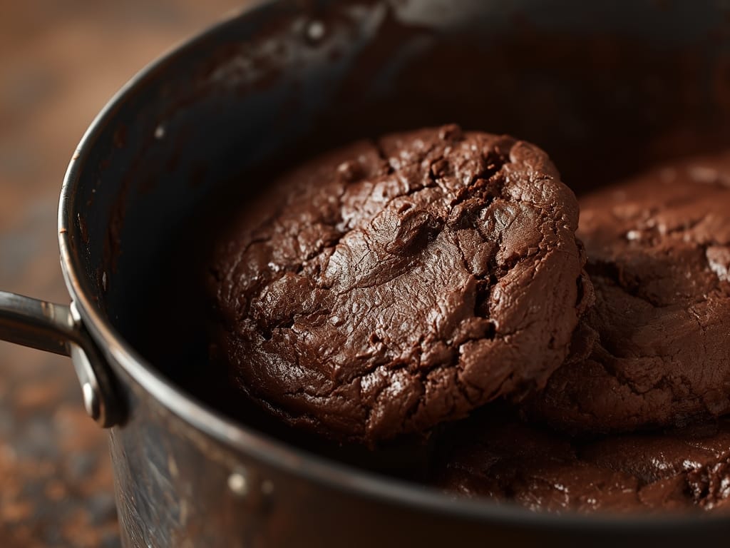 Chocolate Mint Pudding Cookies - Detail or variation