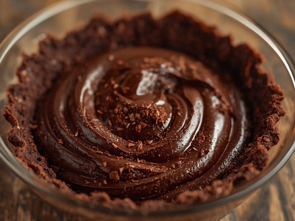 Irish cream chocolate tart - Detail or variation