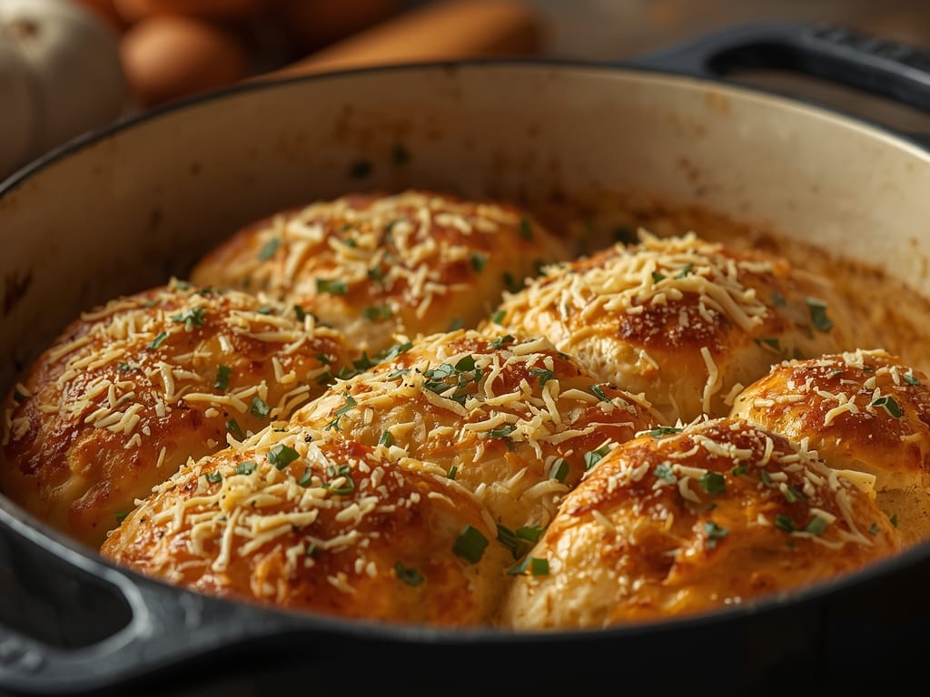 garlic parmesan bread - Detail or variation