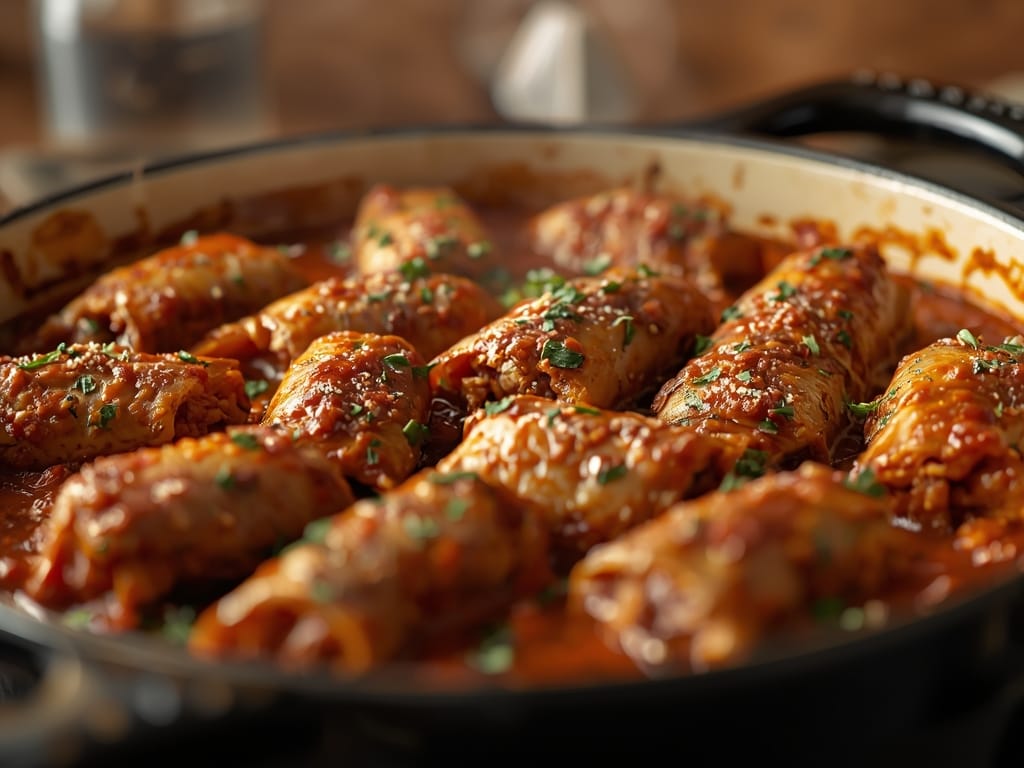 Sicilian beef braciole - Detail or variation