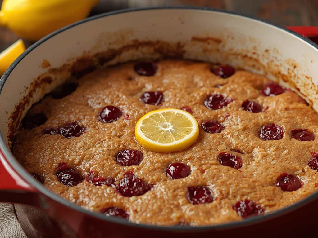 cranberry lemon dessert bars - Detail or variation