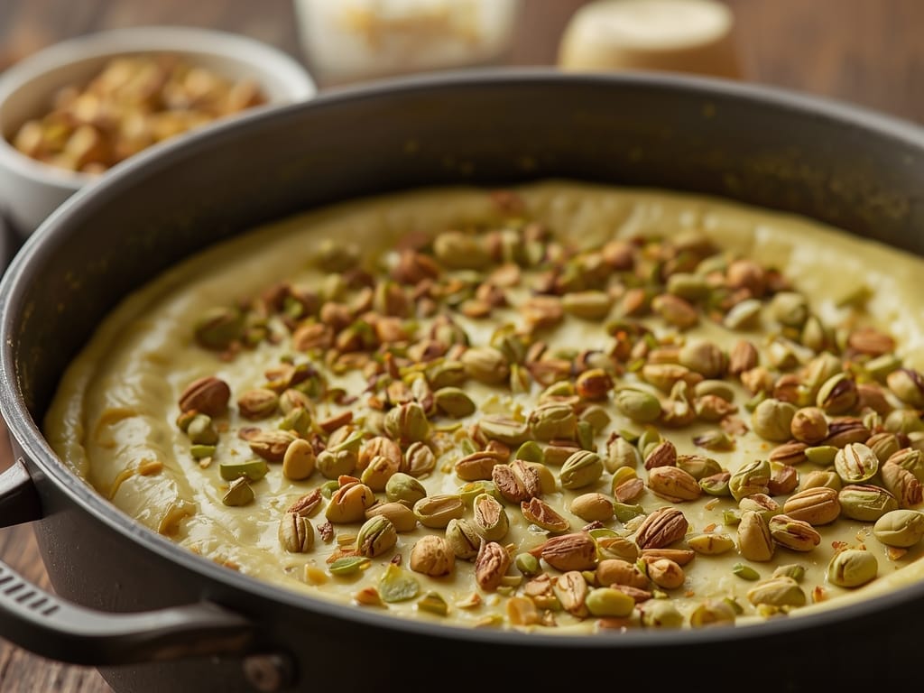no bake pistachio cheesecake - Detail or variation