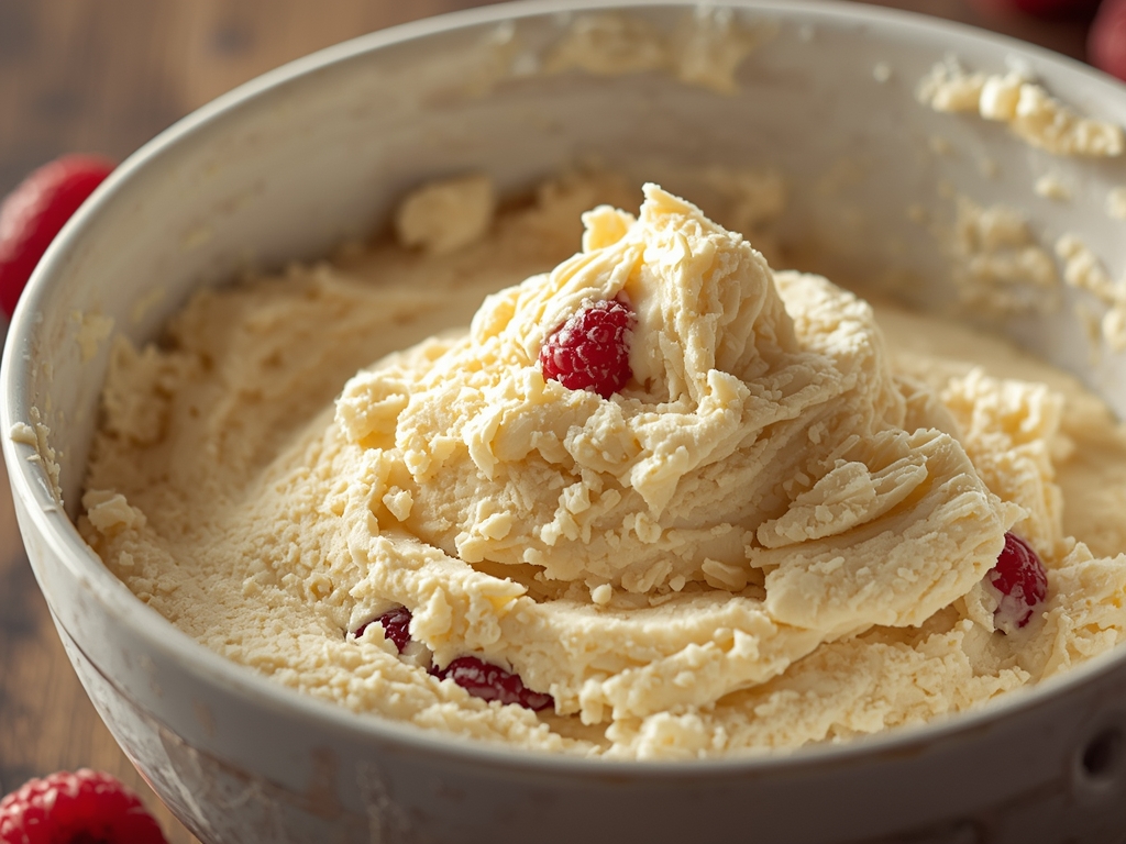 White Chocolate Raspberry Cake - Detail or variation