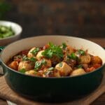 Mini shepherd’s pies served as St Patrick party food with mashed potato topping