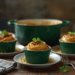 Irish themed desserts including shamrock cookies, Guinness chocolate mousse, and brownies