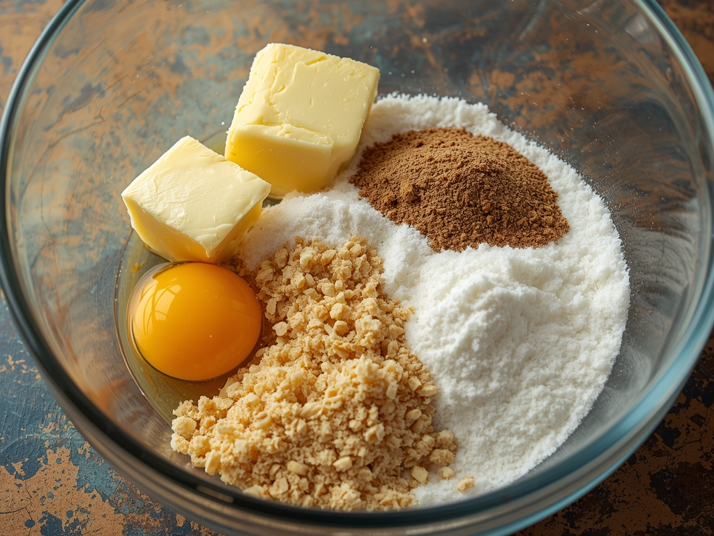 festive St Patrick cookies - Process or ingredients