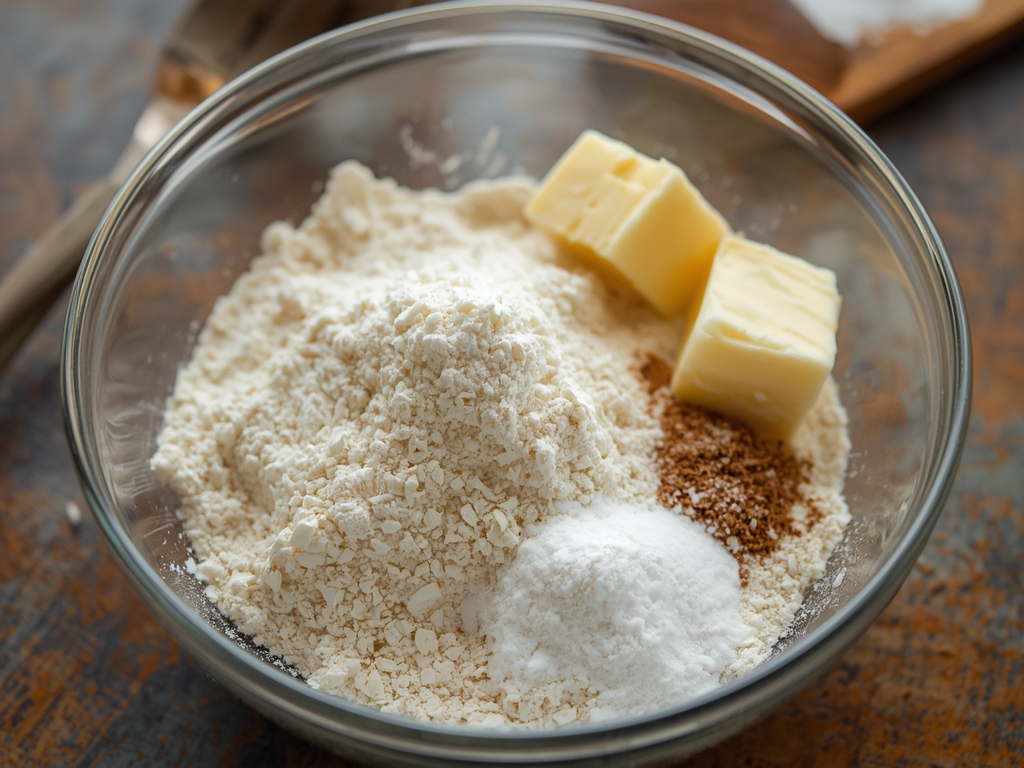 coconut caramel cookie pie - Process or ingredients