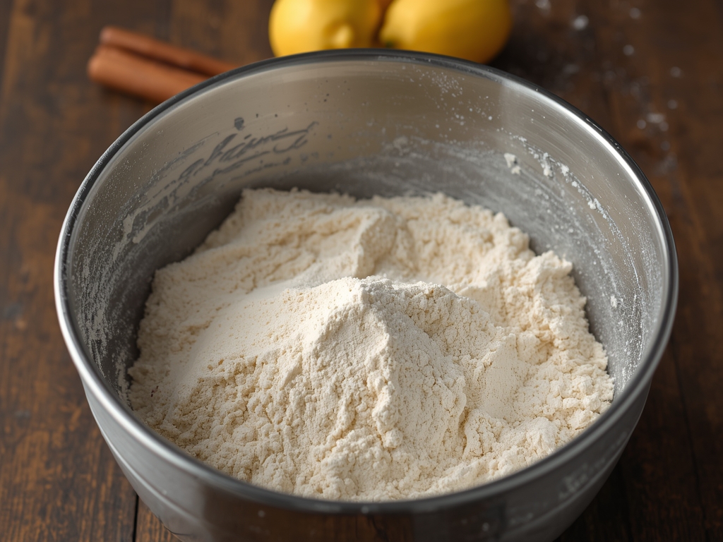 sweet lemon cinnamon rolls - Process or ingredients