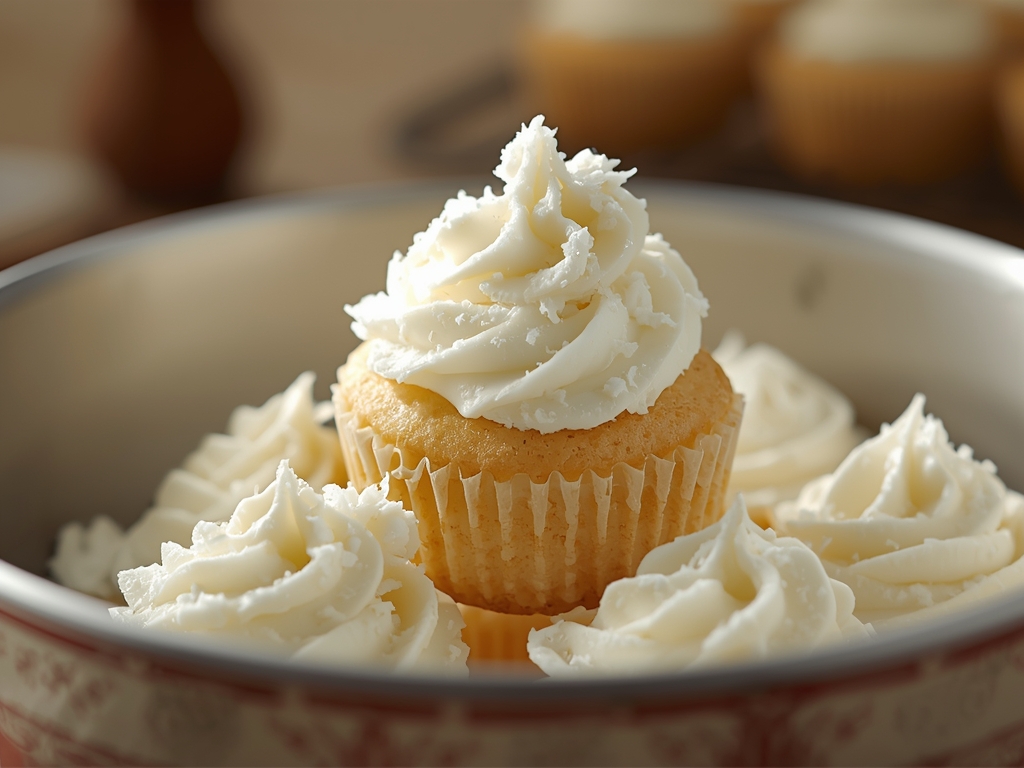 fluffy cotton cheesecake cupcakes - Detail or variation
