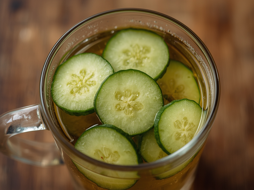 fresh cucumber tea sandwiches - Detail or variation