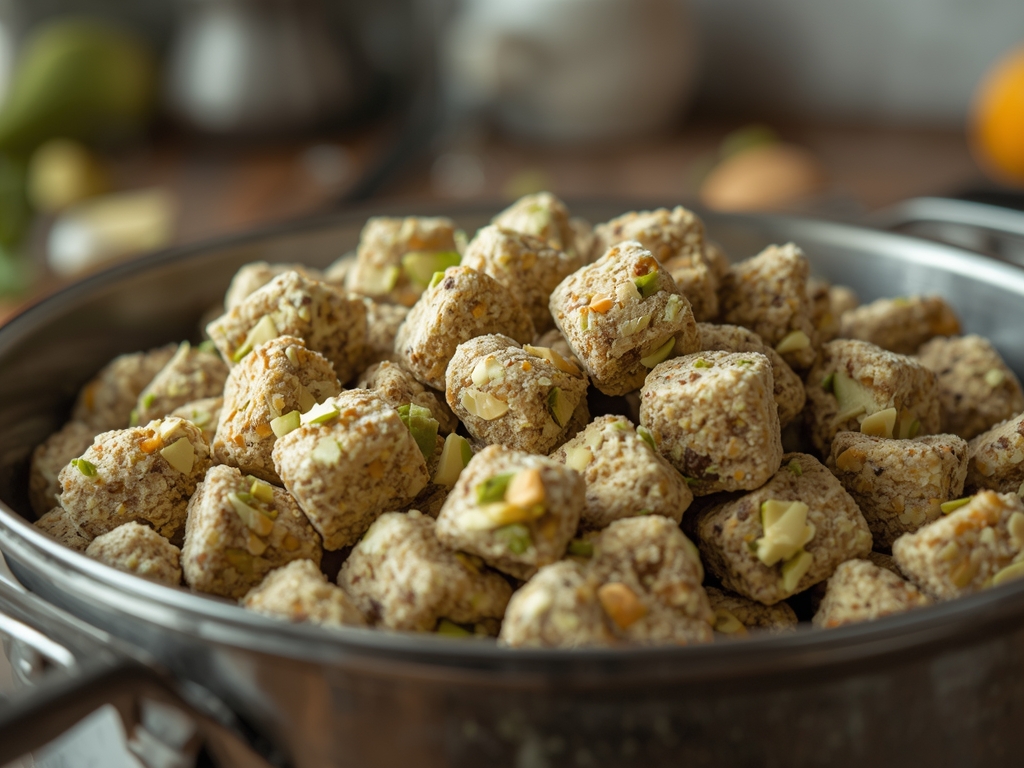 pistachio muddy buddies - Detail or variation