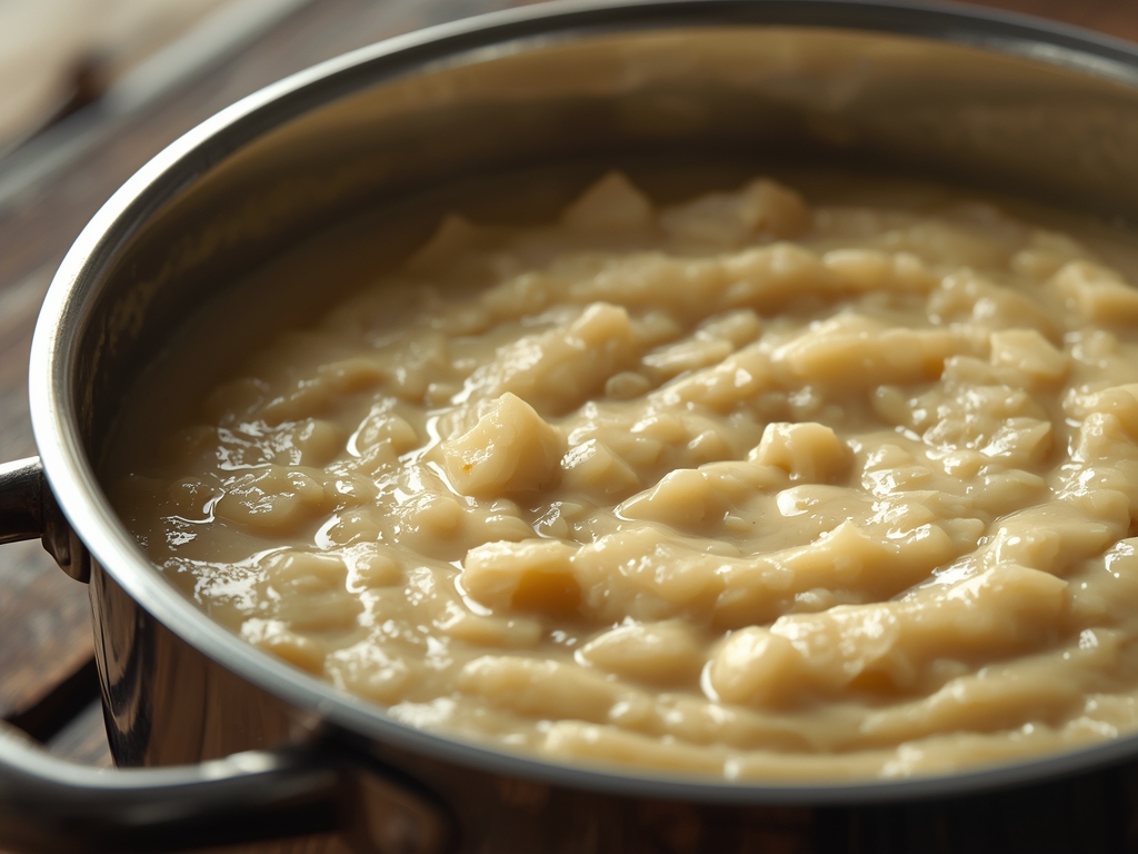 Norwegian cream porridge - Detail or variation