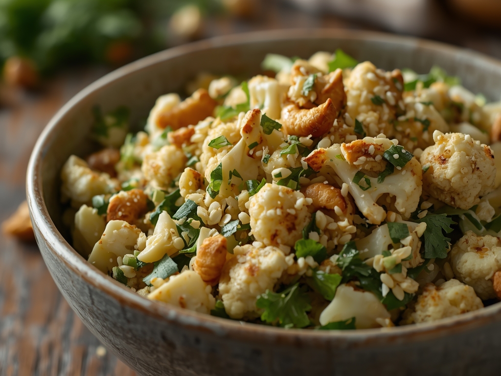cauliflower cashew salad - Detail or variation