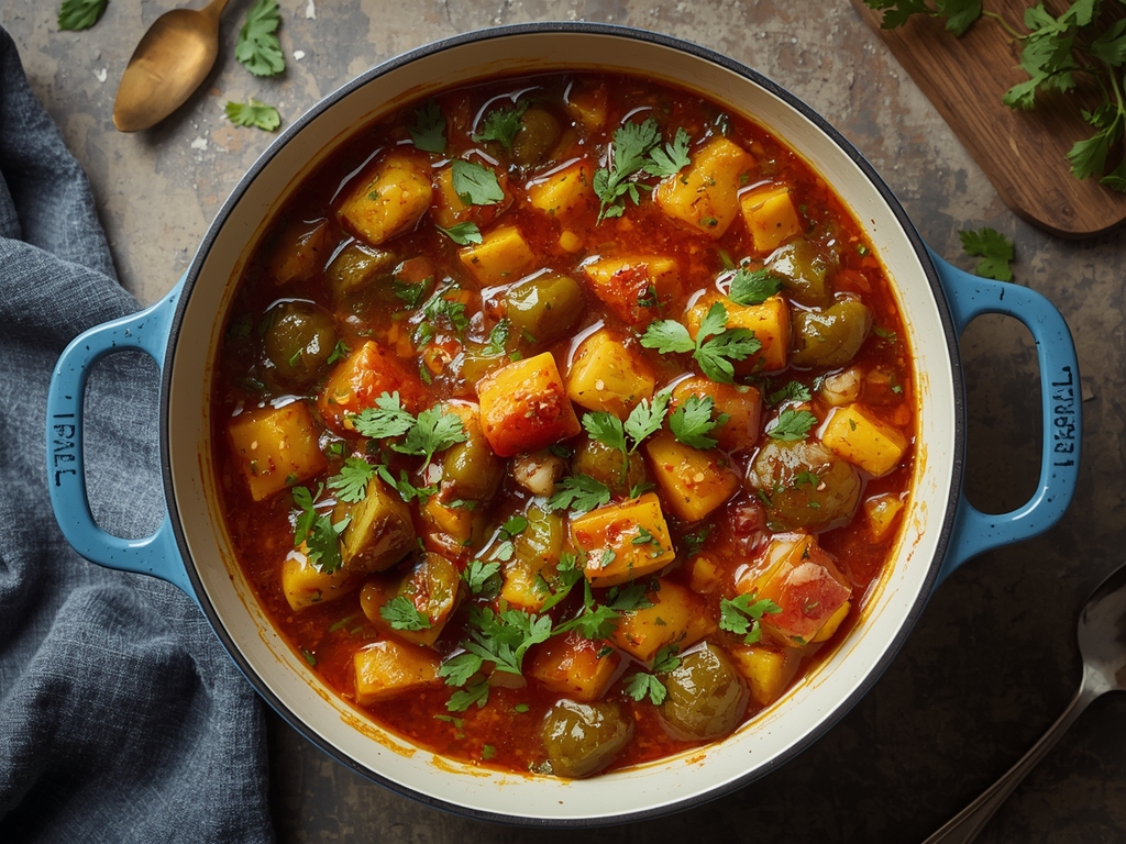 British tangy pickle relish in a glass jar served with cheddar cheese and crusty bread