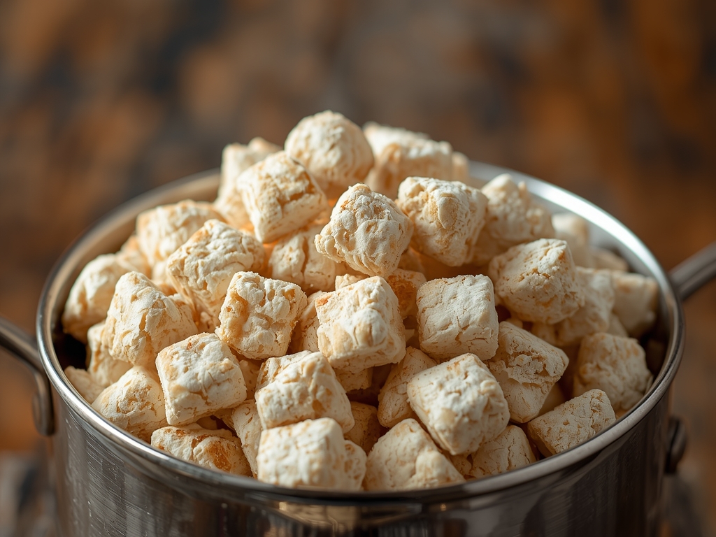 birthday cake puppy chow - Detail or variation
