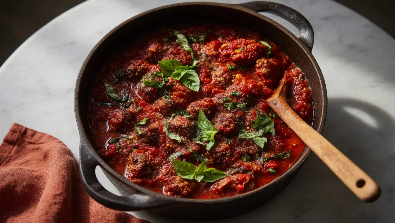 Authentic Italian Gravy