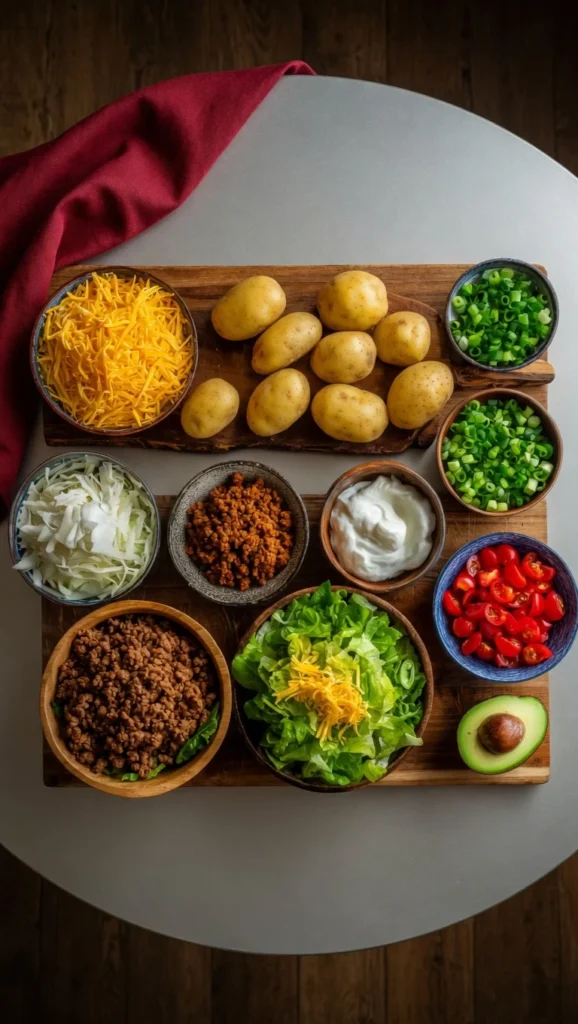 Crispy roasted potato cubes golden baking sheet taco