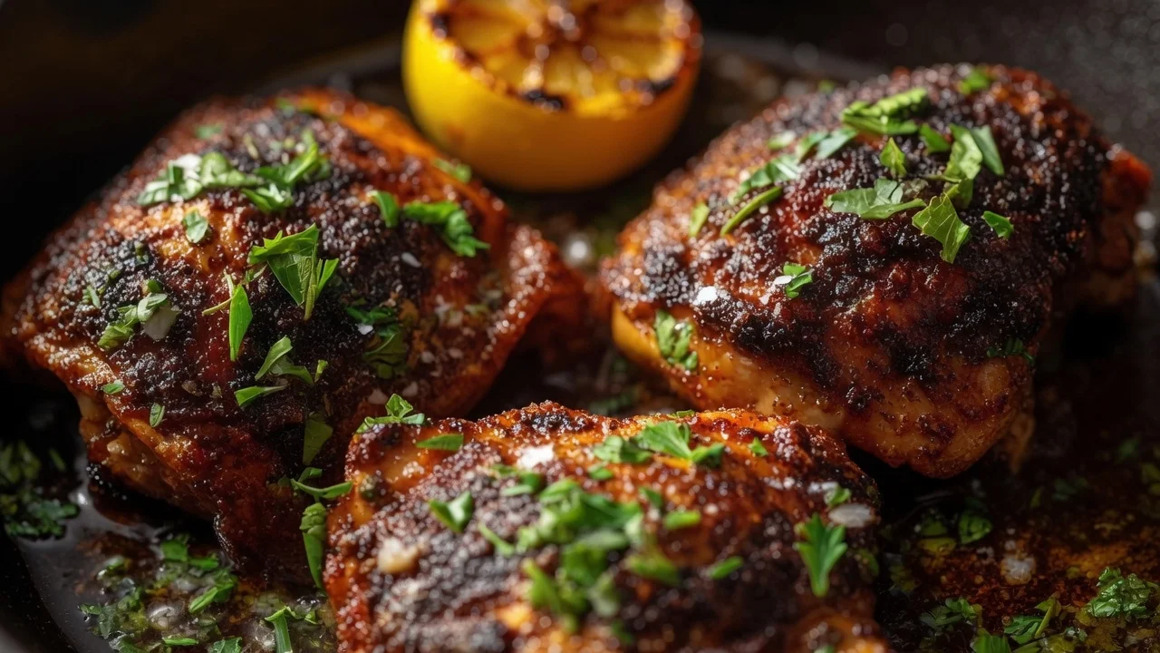Baked Boneless Chicken Thighs