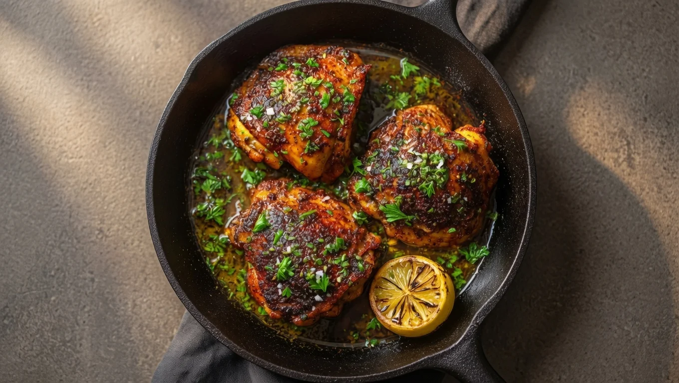 Baked Boneless Chicken Thighs