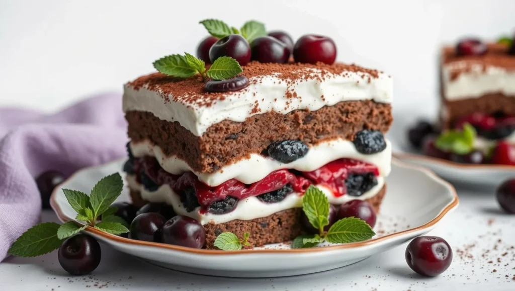 Black Forest Tiramisu