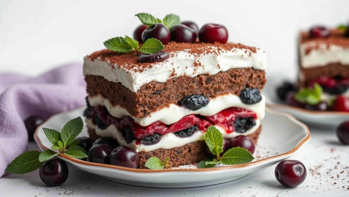 Black Forest Tiramisu