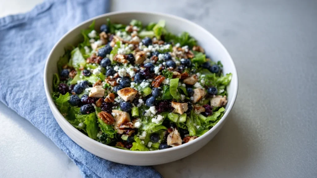 Blueberry Lemon Chicken Chopped Salad