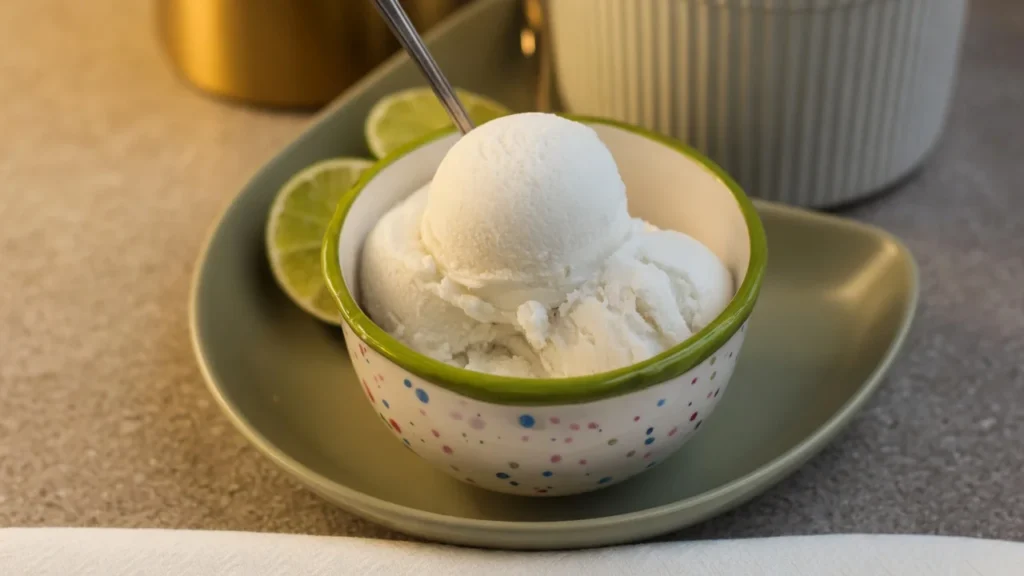 Coconut Lime Ice Cream