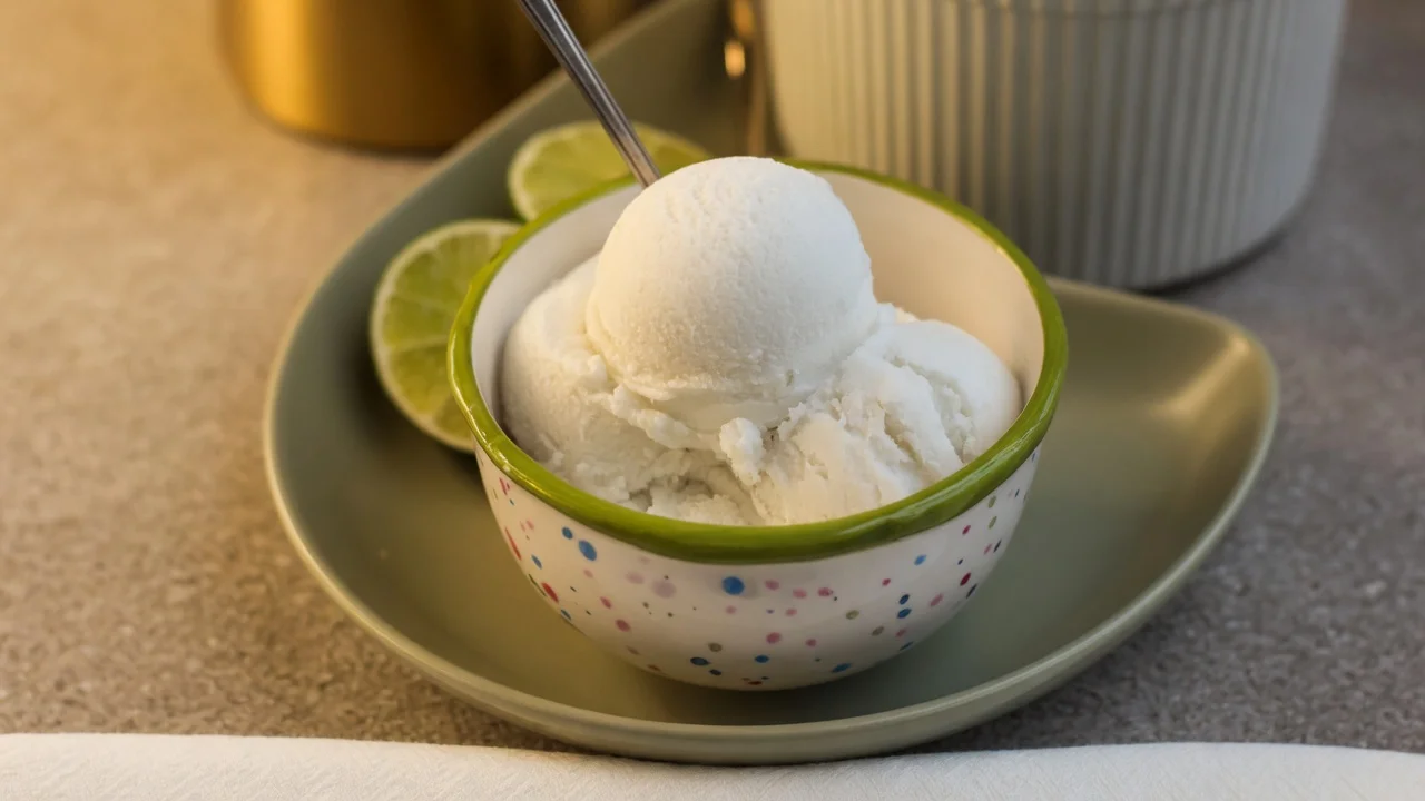 Coconut Lime Ice Cream