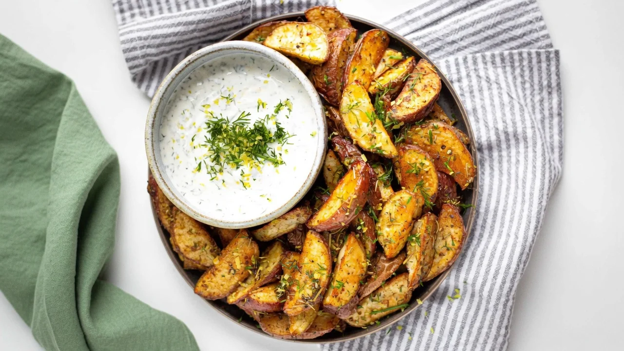 Greek Potato Wedges
