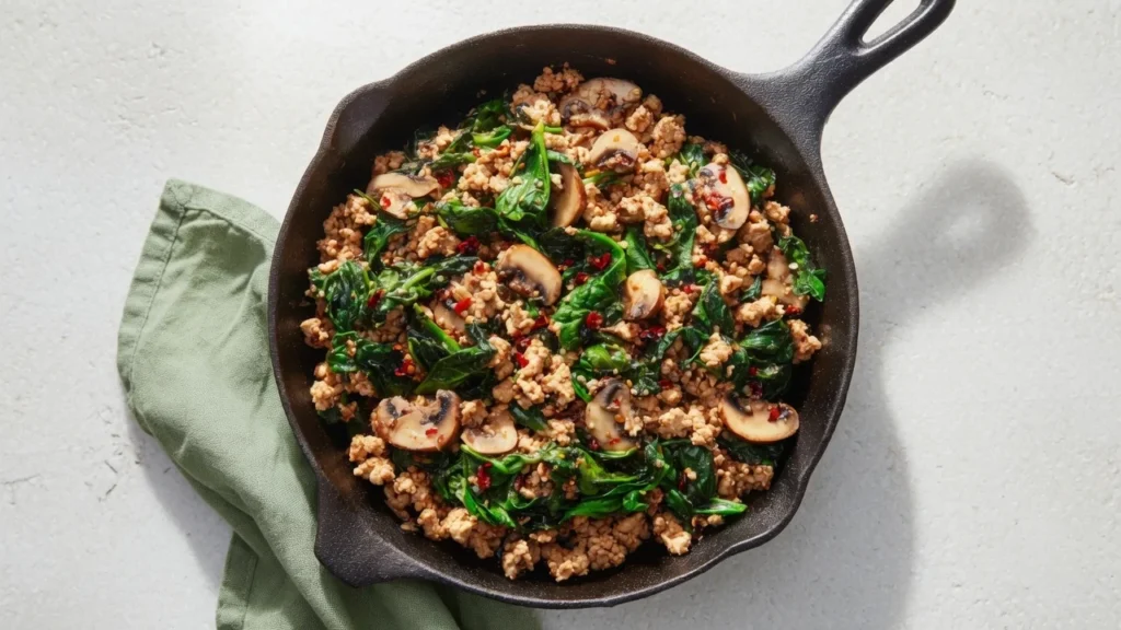 Ground Turkey Skillet
