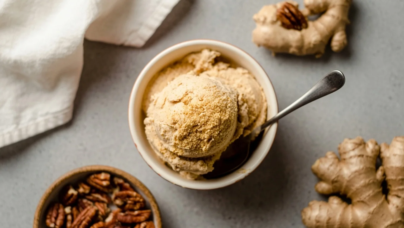Homemade Pumpkin Ice Cream
