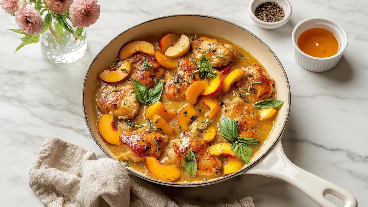 Honey Peach Chicken