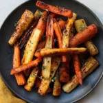 Honey Roasted Carrots and Parsnips