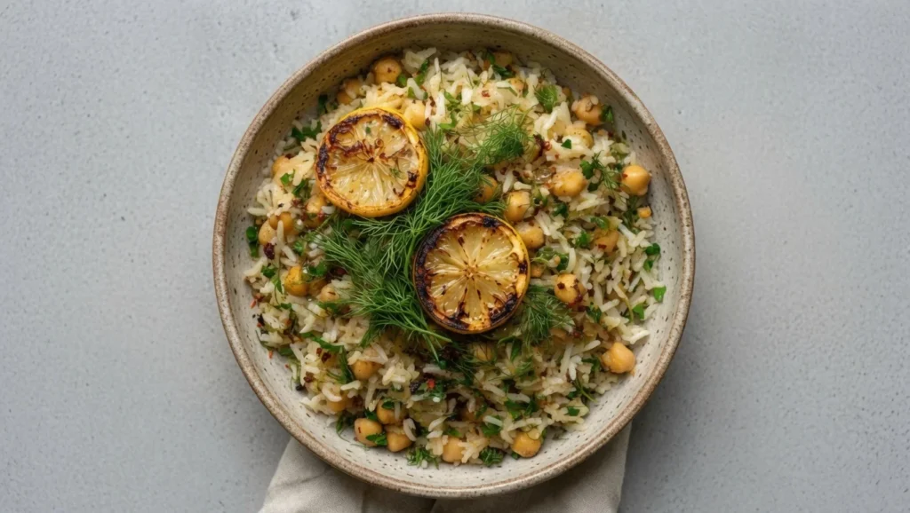 Mediterranean Rice and Beans