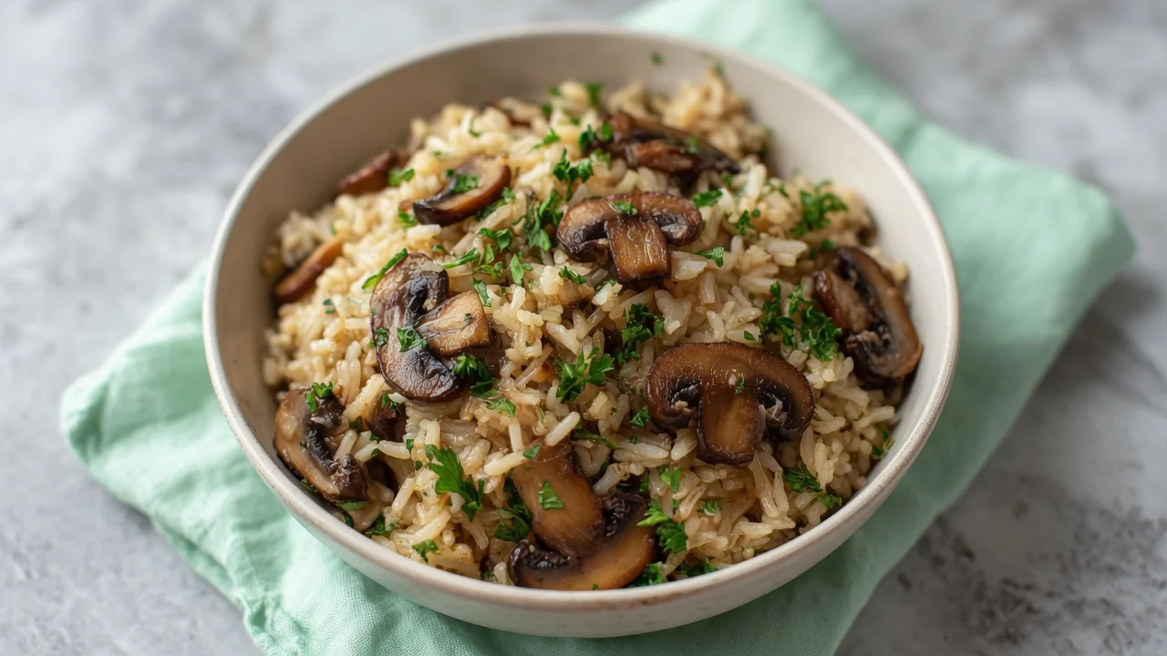 Mushroom Rice