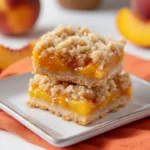 Peach Crumb Bars